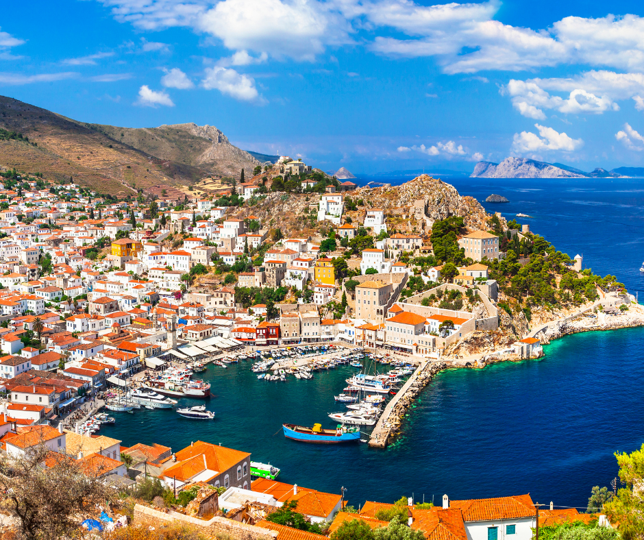 Day 3  	Athens - Day Cruise to Greek Islands from Athens: Poros - Hydra - Aegina. 